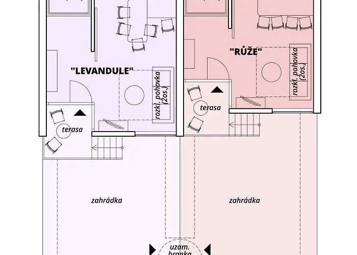 Lägenhet Levandule, Ruze By Mountain Ways